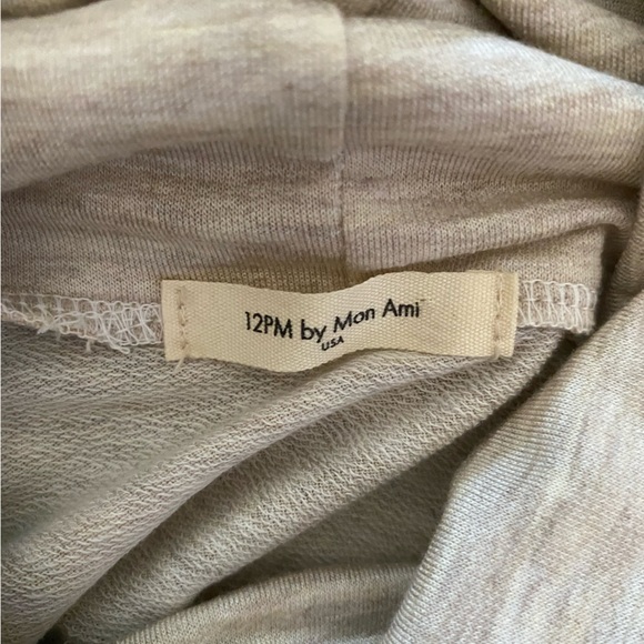 Gray/Brown Striped Turtleneck - Picture 5 of 5